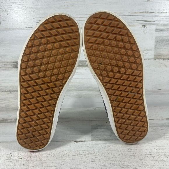 Vans Womens Ward Hi MTE Suede Plaid Lace Up Trainer Sneaker Shoes Blue Size 8 - Picture 7 of 8